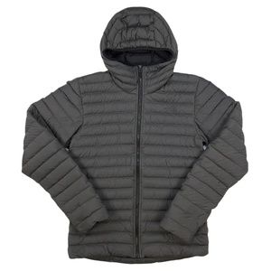 The North Face Men's Stretch Down Packable Puffer Jacket 700 Fill Gray Small